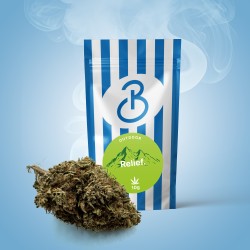 fleurs de CBD Relief. CBD BIO Français