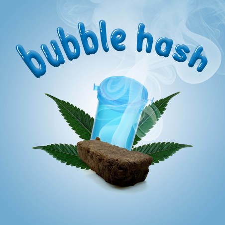 Bubble hash. Résine CBD