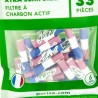 Filtres PURIZE XTRA Slim au charbon actif en vrac – filtre cigarette CBD haute qualité