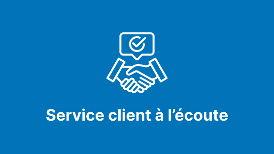 Service client à l'écoute