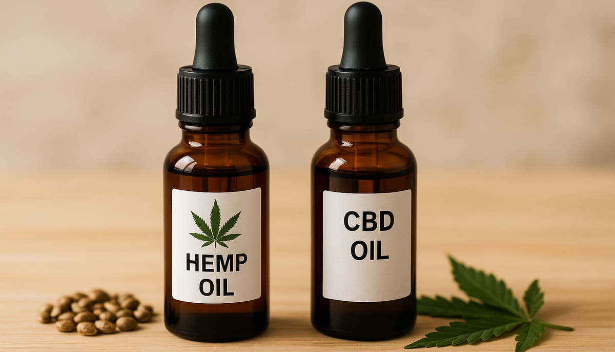 Différences entre huile de CBD et huile de chanvre
