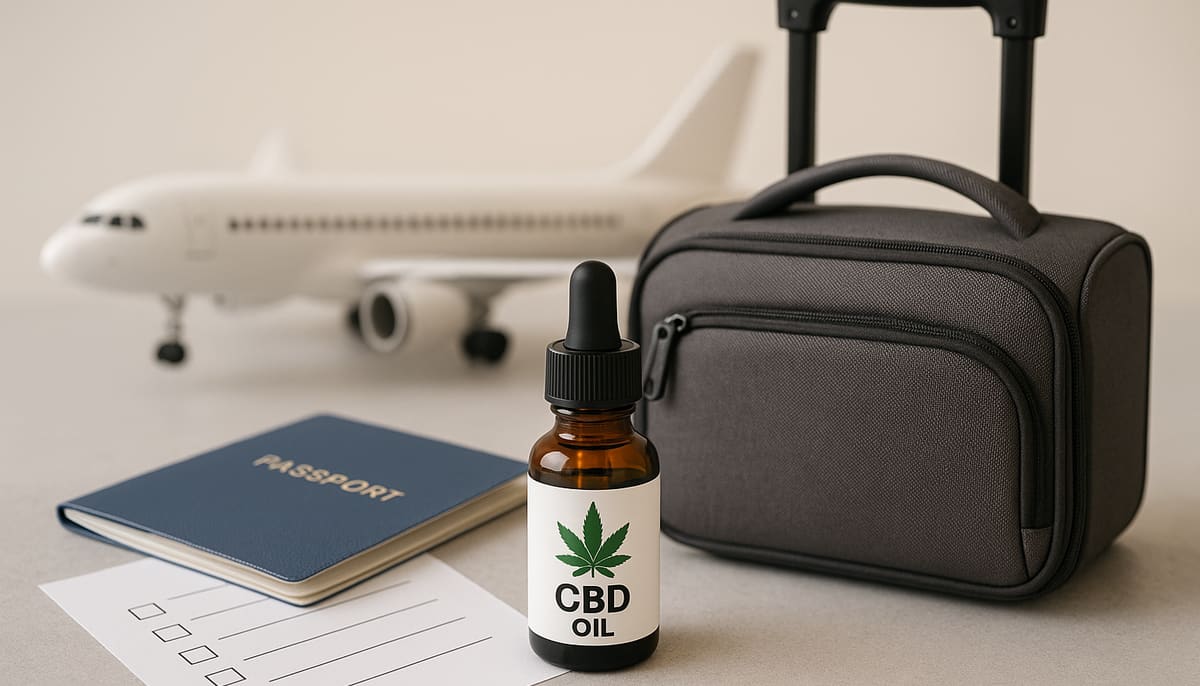 CBD avion: règles, pays autorisés et check-list