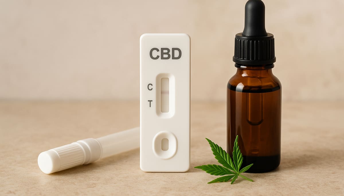 CBD test salivaire: durée, loi et conseils