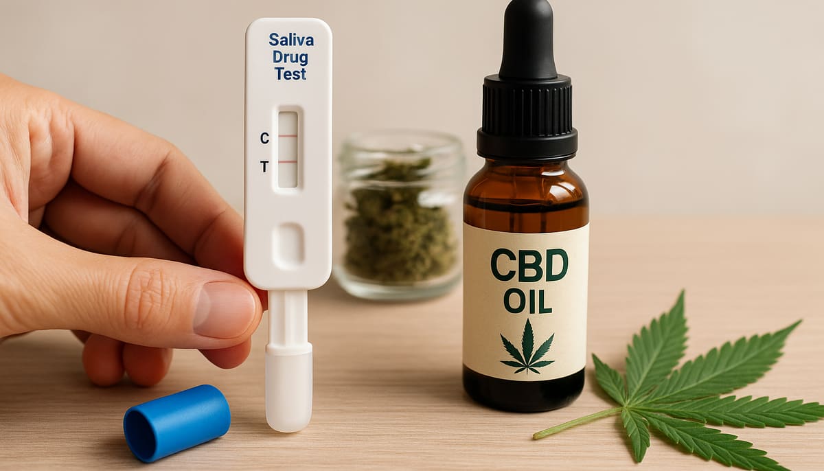 Test salivaire CBD : loi, détection et risques