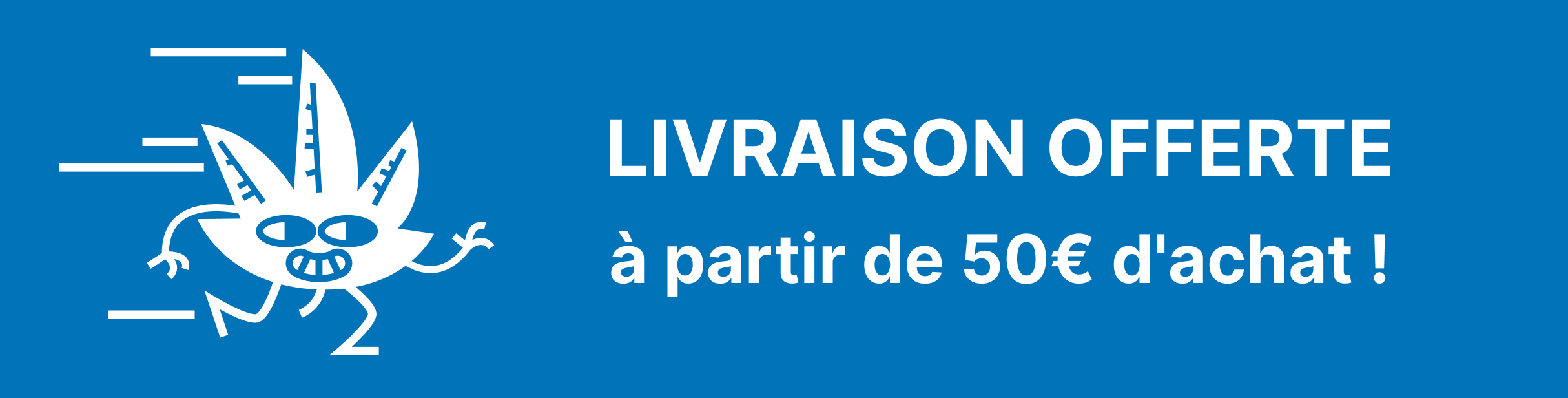 Livraison offerte CBD